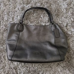 Coach Metallic Edie 28 Handbag